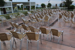 Градински алуминиеви столове за открито заведение